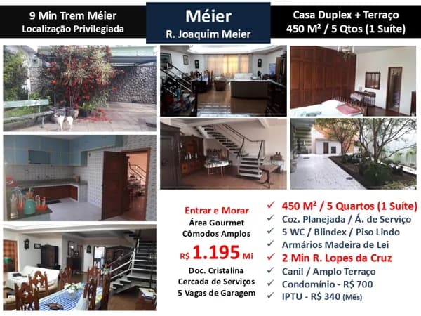 Casa Méier Joaquim Meier 450M²