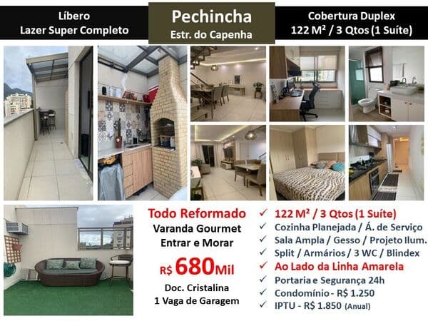 Cob JPA Freguesia Líbero 122M²