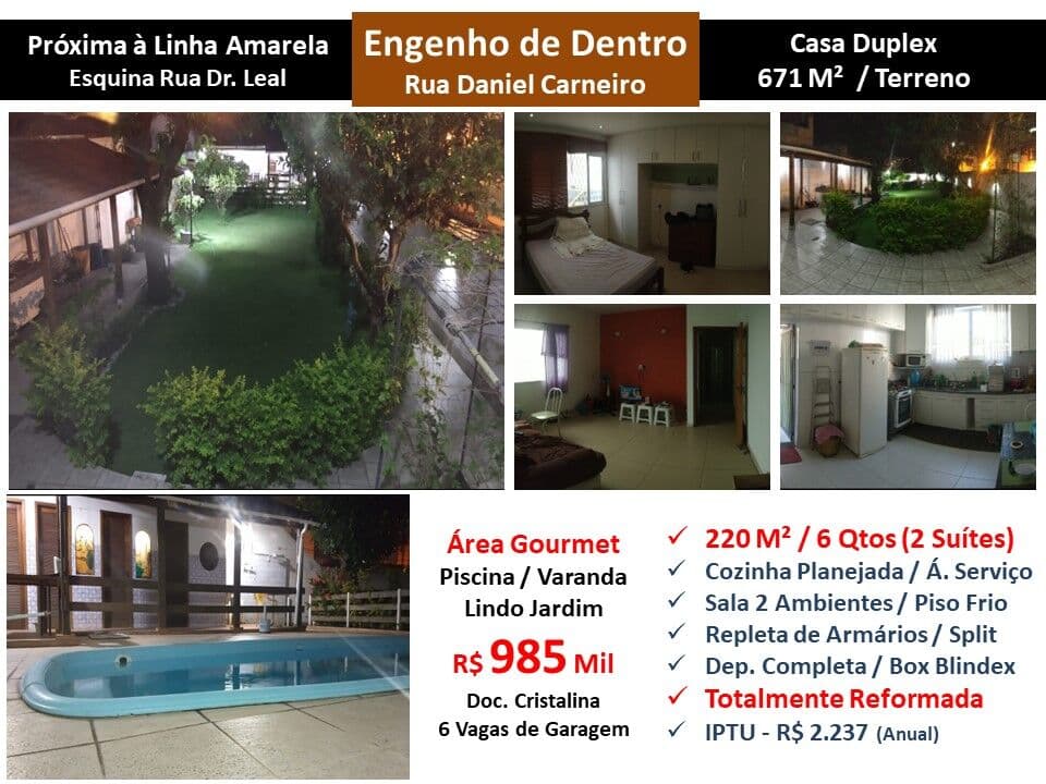 Casa Eng. de Dentro Daniel Carneiro 220M²