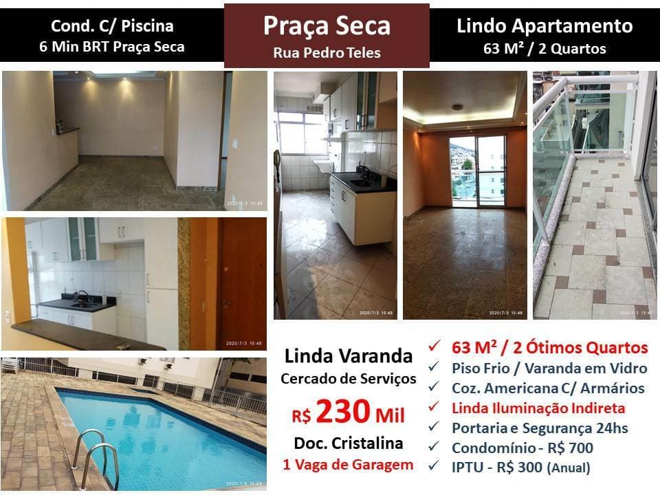Apartamento em Rio de Janeiro - Praça Seca