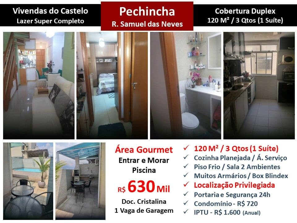 Cob JPA Pechincha Vivendas do Castelo 120M²