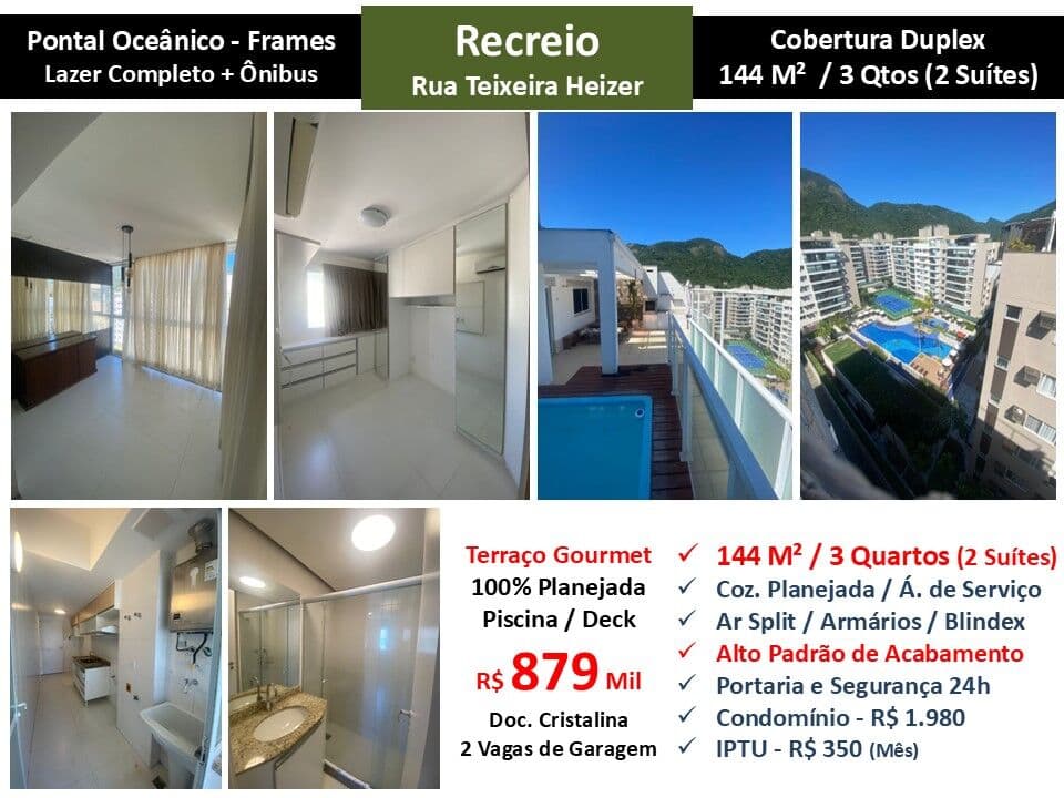 Cob Recreio Pontal Frames 144M²