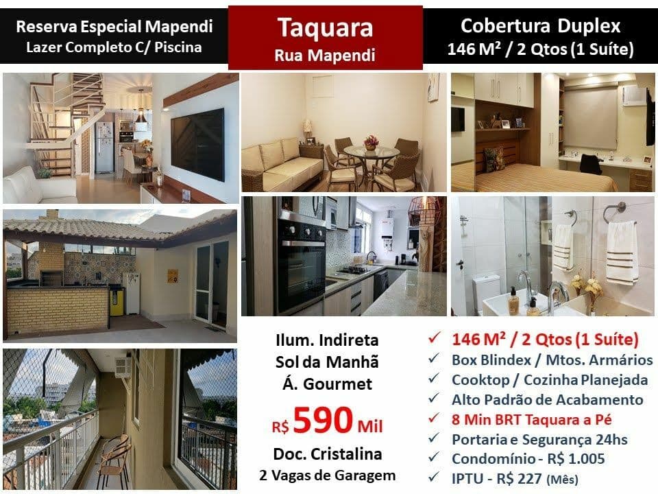 Cob JPA Taquara Reserva Especial Mapendi 146M²