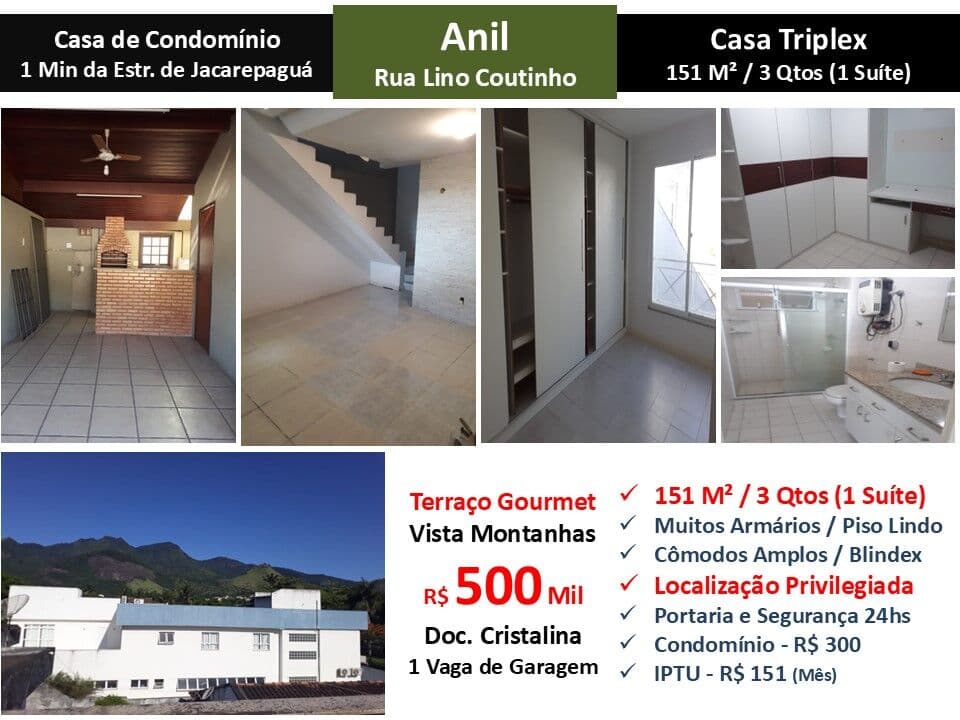 Casa JPA Anil Lino Coutinho 151M²
