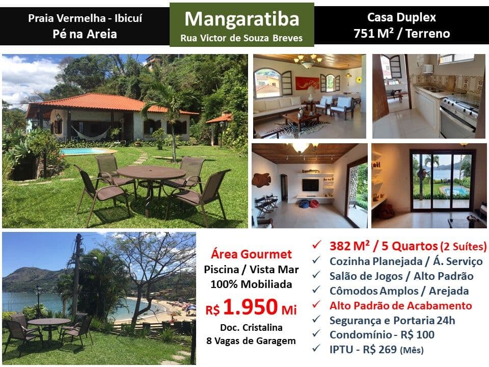 Casa Mangaratiba Ibicuí Victor de Souza Breves 382M²