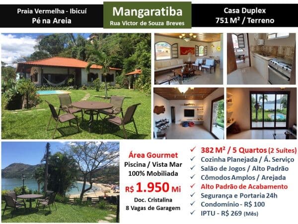 Casa Mangaratiba Ibicuí Victor de Souza Breves 382M²