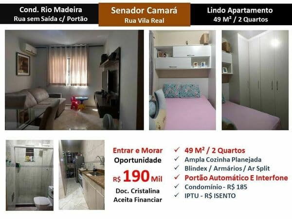 Apartamento em Rio de Janeiro - Senador Camará