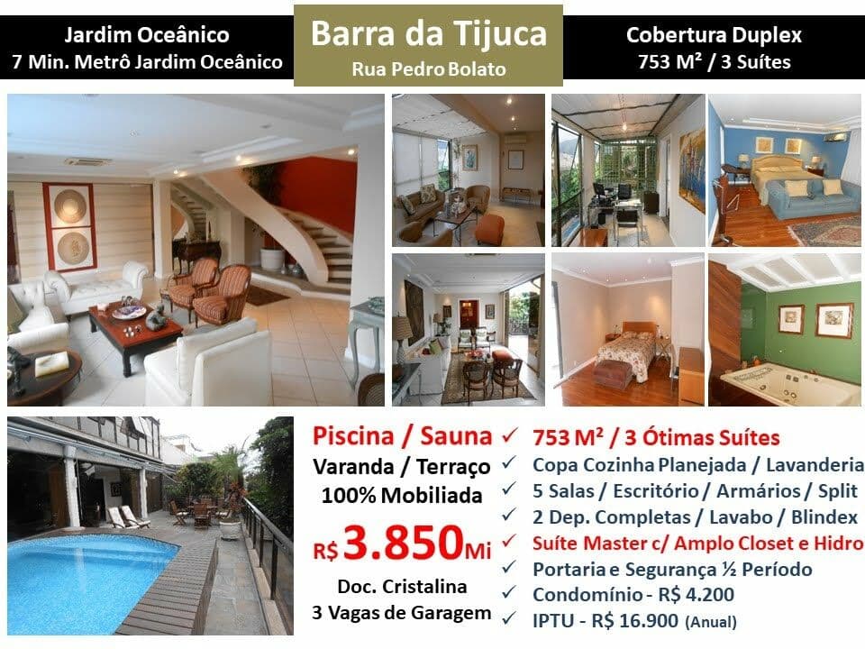 Cob Barra da Tijuca JO Pedro Bolato 753M²