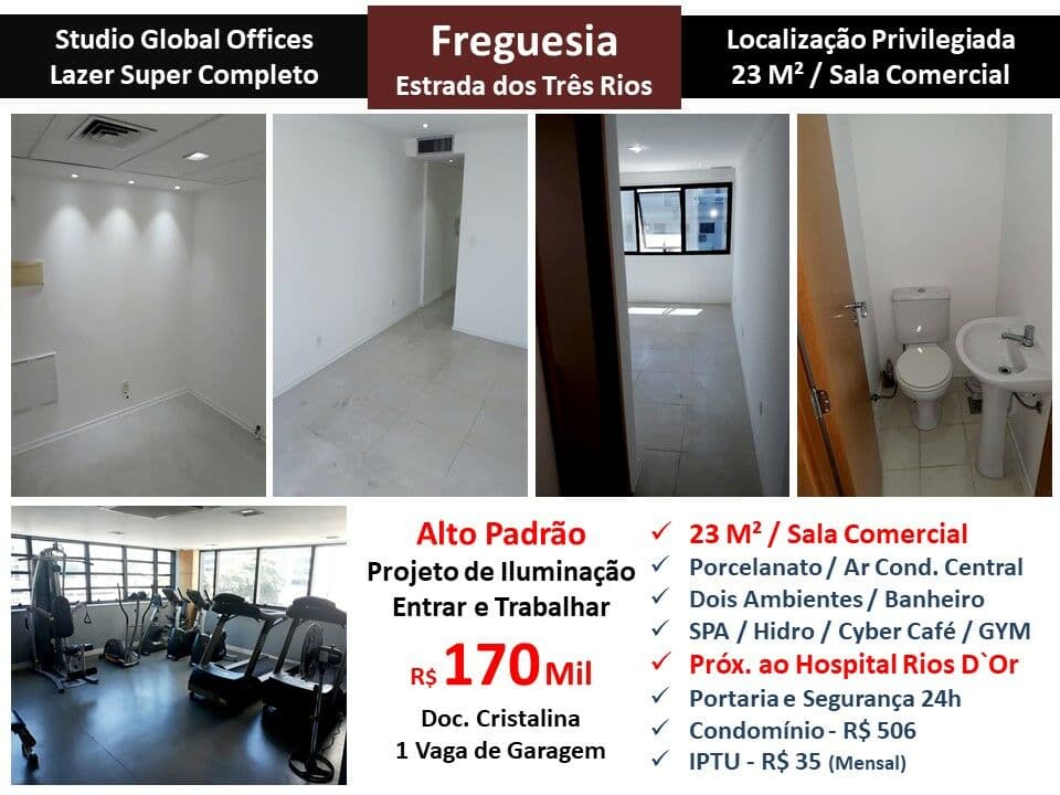 Sala JPA Freguesia Global Offices 23M²