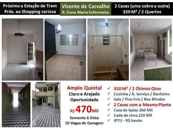 Casa Vicente de Carvalho Maria Enfermeira 320M²