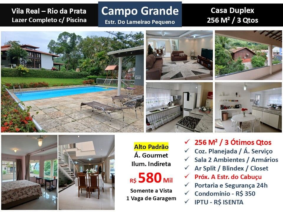 Casa Campo Grande Lameirao Pequeno Vila Real 256M²