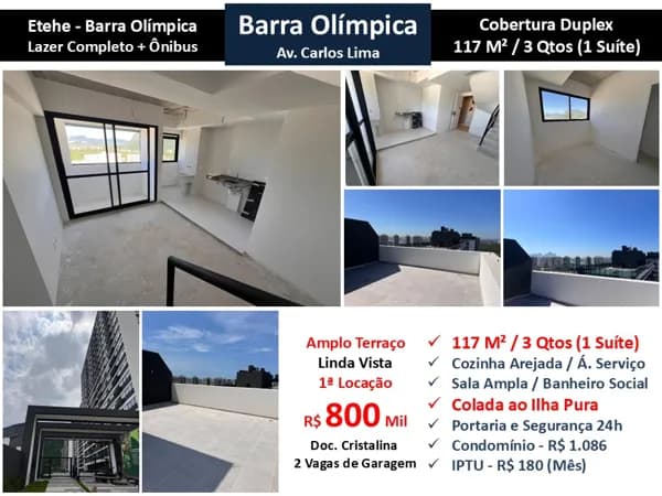 Cob Barra Olímpica Etehe 117M²