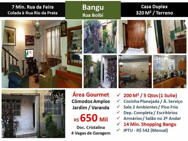 Casa Bangu Boibi 200M²