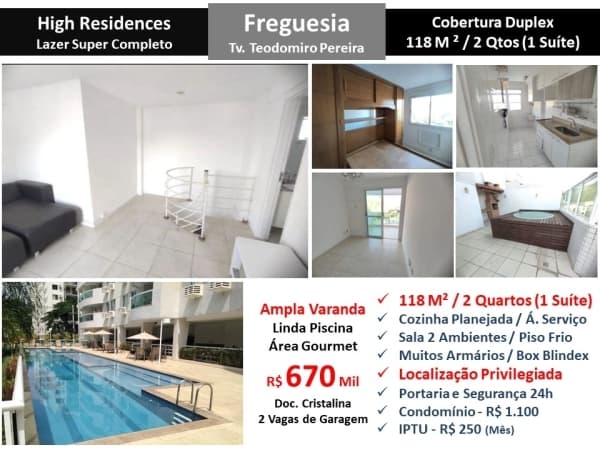 Cob JPA Freguesia High Residences 118M²