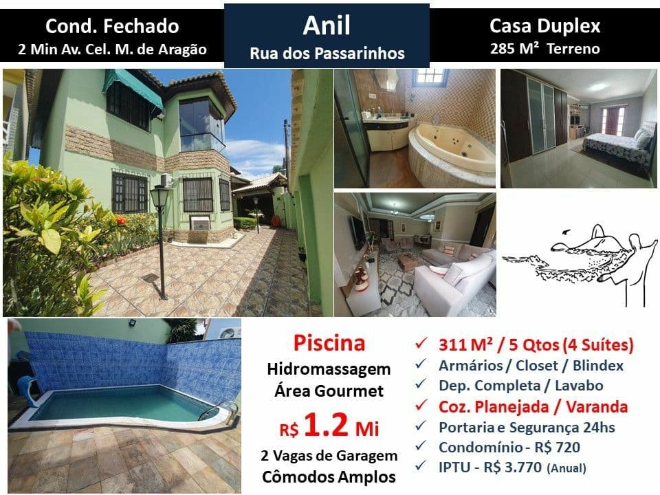 Casa JPA Anil Rua dos Passarinhos