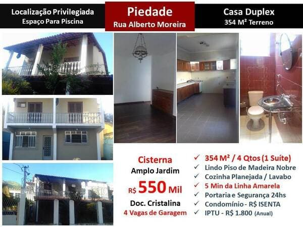 Sobrado em Rio de Janeiro - Piedade