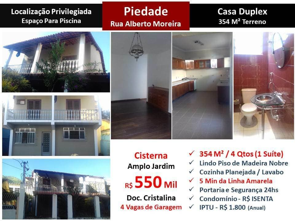 Sobrado em Rio de Janeiro - Piedade