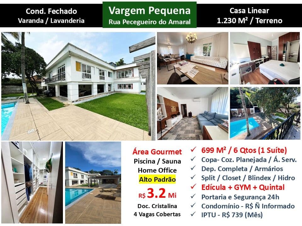 Casa Vargem Pequena Pecegueiro do Amaral 699M²