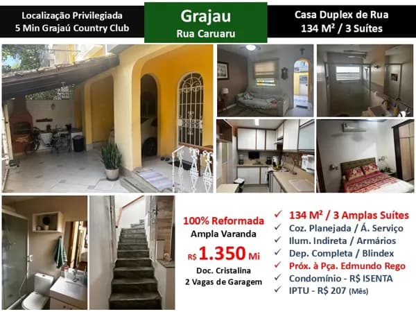Casa Grajau Caruaru 134M²
