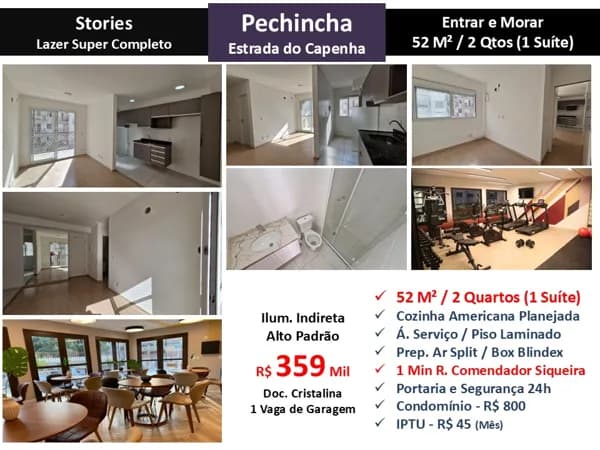 Apto JPA Pechincha Stories 52M² 4