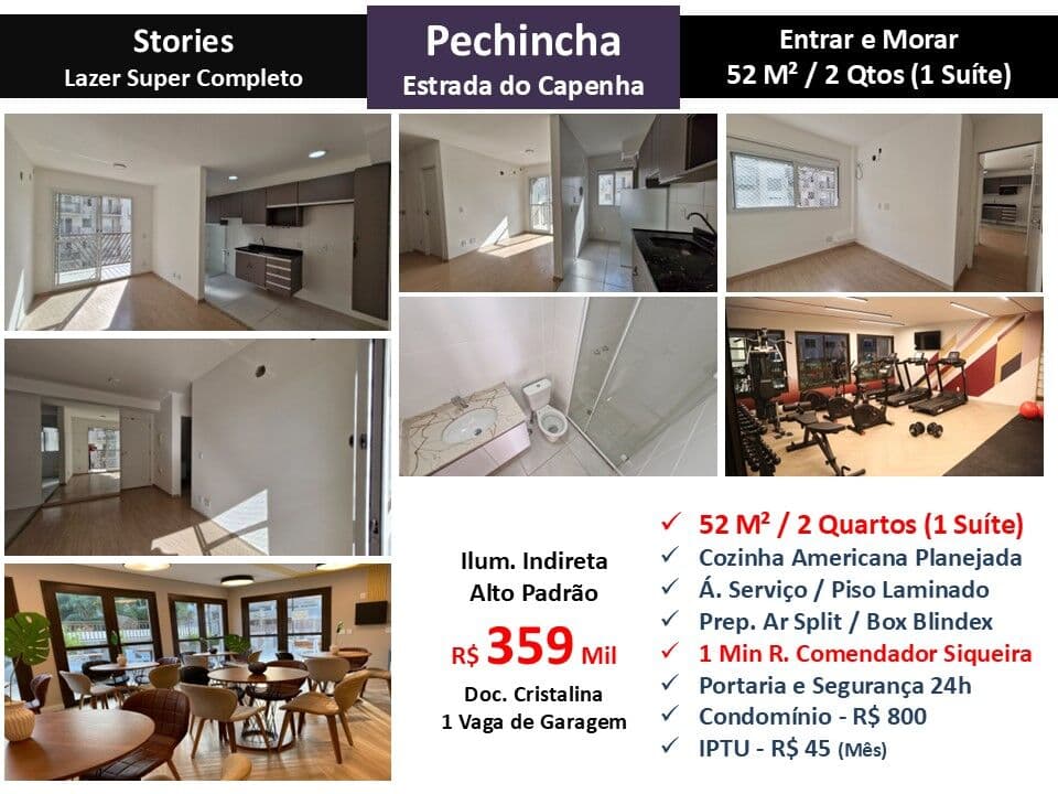 Apto JPA Pechincha Stories 52M² 4