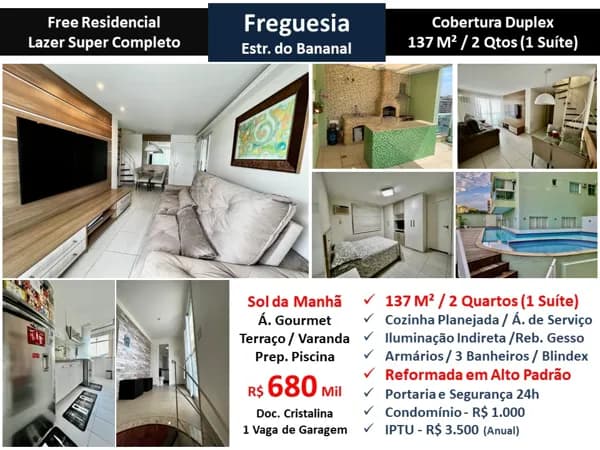Cob JPA Freguesia Free 137M² 2