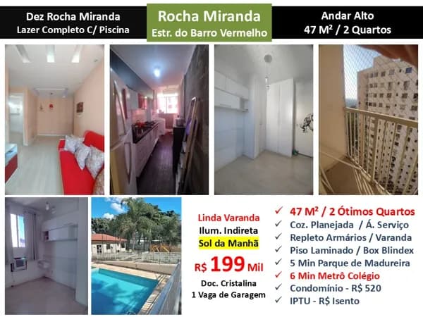 Apto Rocha Miranda Dez Rocha Miranda 47M² 5