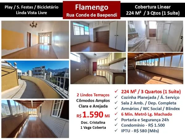 Cob Flamengo Conde de Baependi 224M²