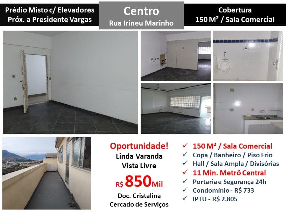 Cob Centro Irineu Marinho 150M²