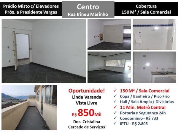 Cob Centro Irineu Marinho 150M²