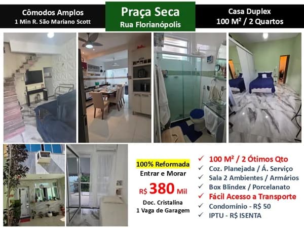 Casa JPA Praça Seca Florianópolis 100M² 2