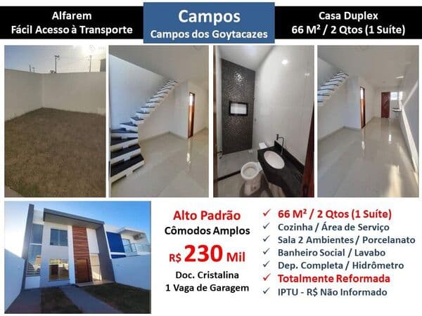 Casa Campos Alfarem 66M²