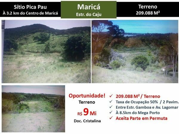 Terreno Maricá 209088M²