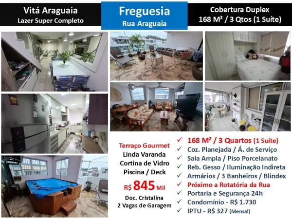 Cob JPA Freguesia Vitá Araguaia 168M²