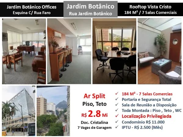 Sala Jardim Botânico Offices 184M²