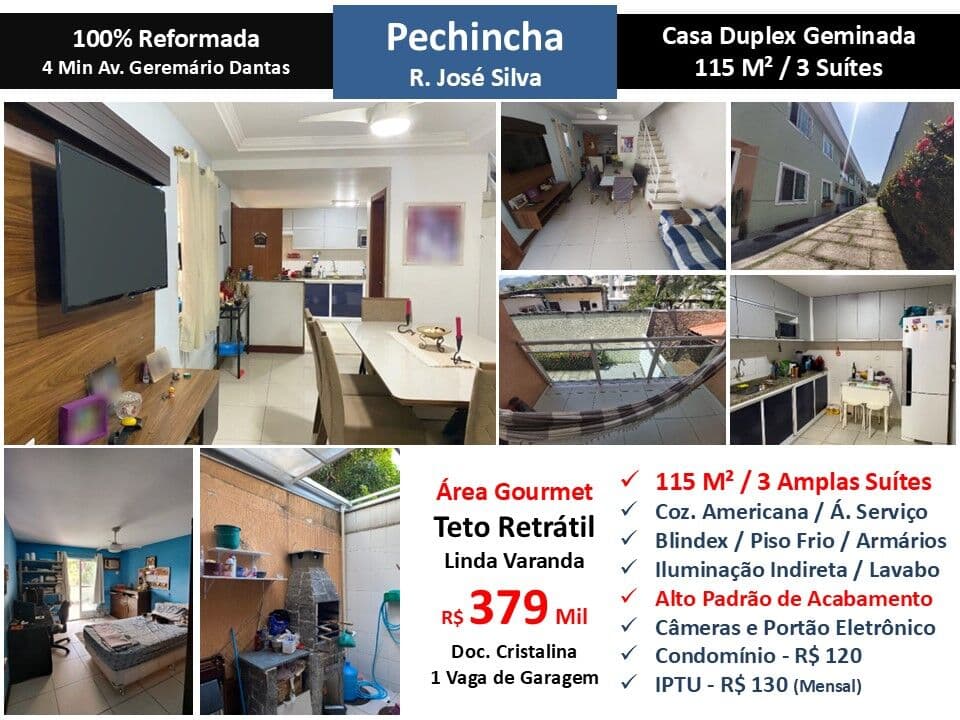 Casa JPA Pechincha José Silva 115M²
