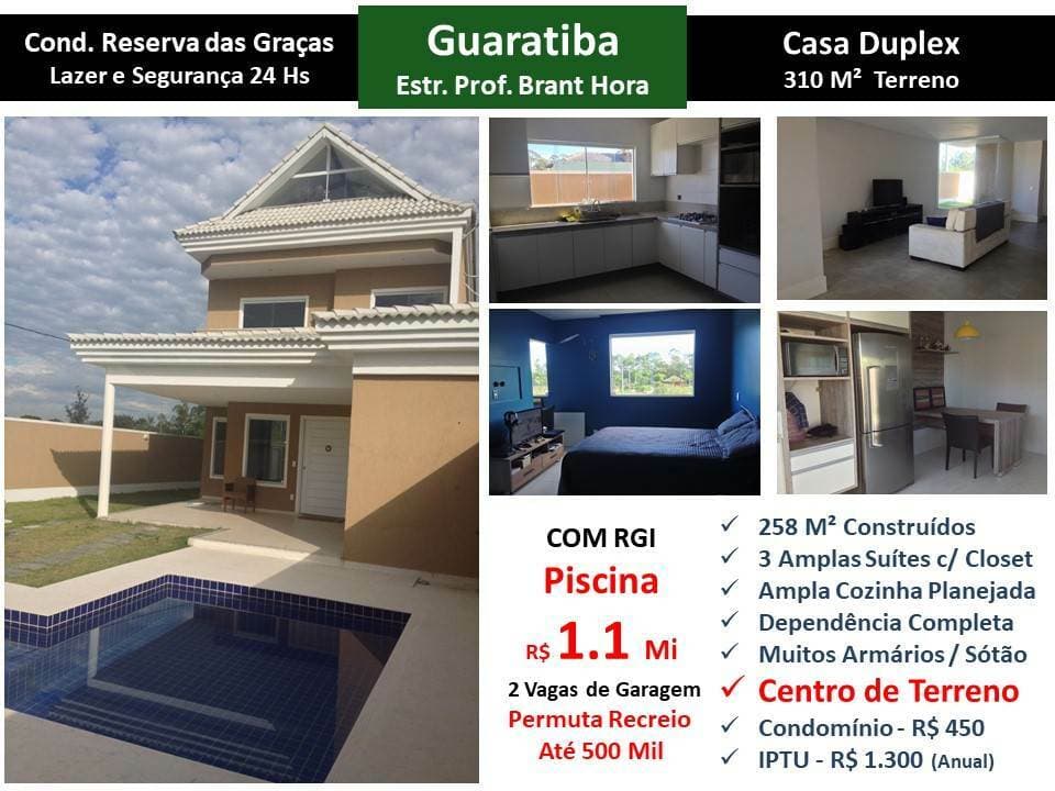 Sobrado em Rio de Janeiro - Guaratiba
