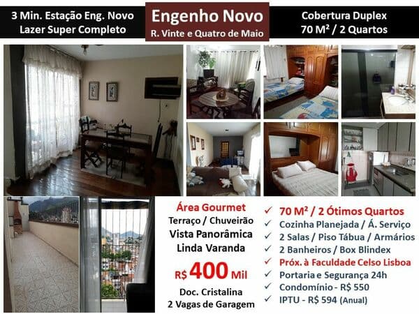 Cob Eng. Novo Vinte e Quatro de Maio 70M²