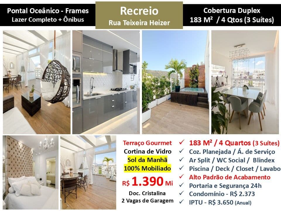 Cob Recreio Pontal Frames 183M²