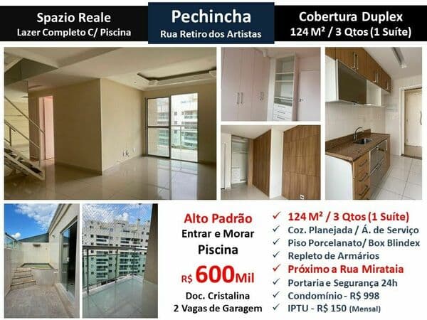 Cob JPA Pechincha Spazio Reale 124M²