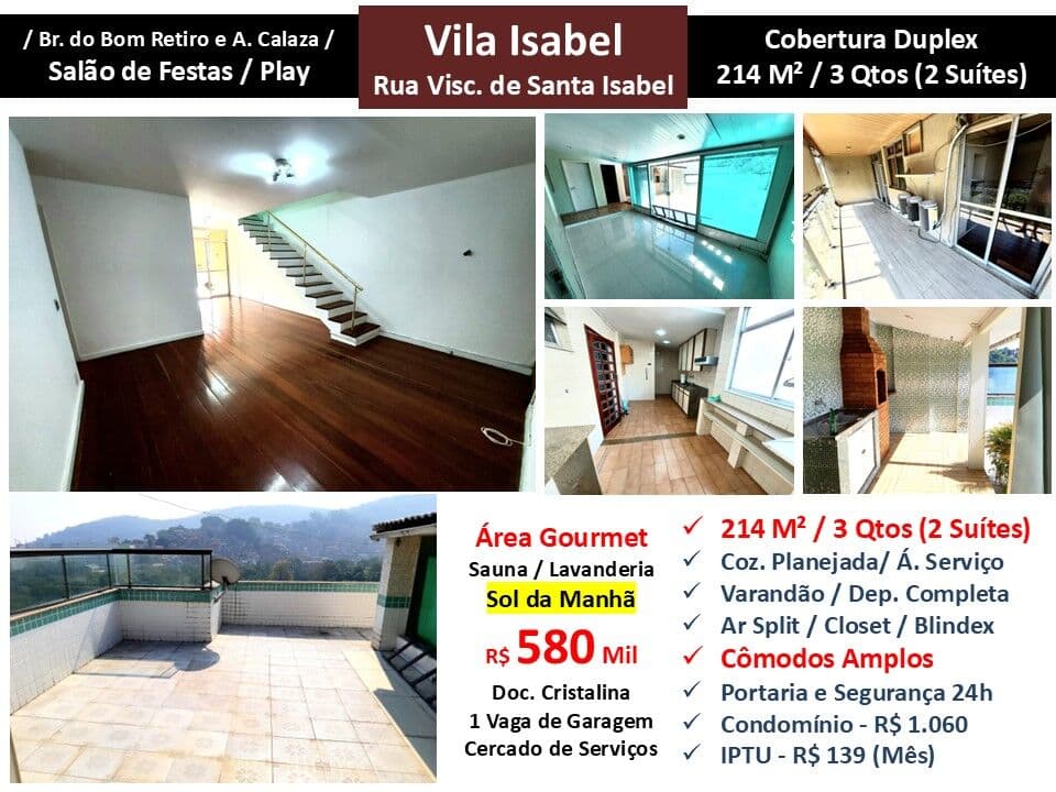 Cob Vila Isabel Visc. de Santa Isabel 214M²