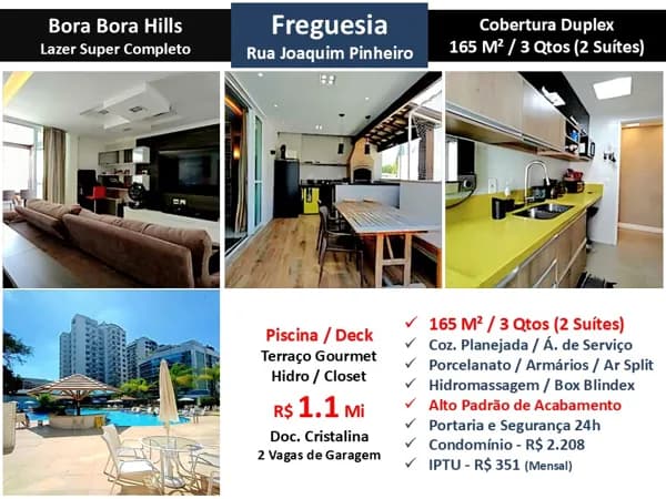 Cob JPA Freguesia Joaquim Pinheiro Bora Bora Hills 165M²