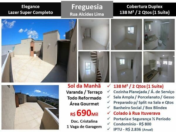 Cob JPA Freguesia Alcides Lima Elegance 138M²