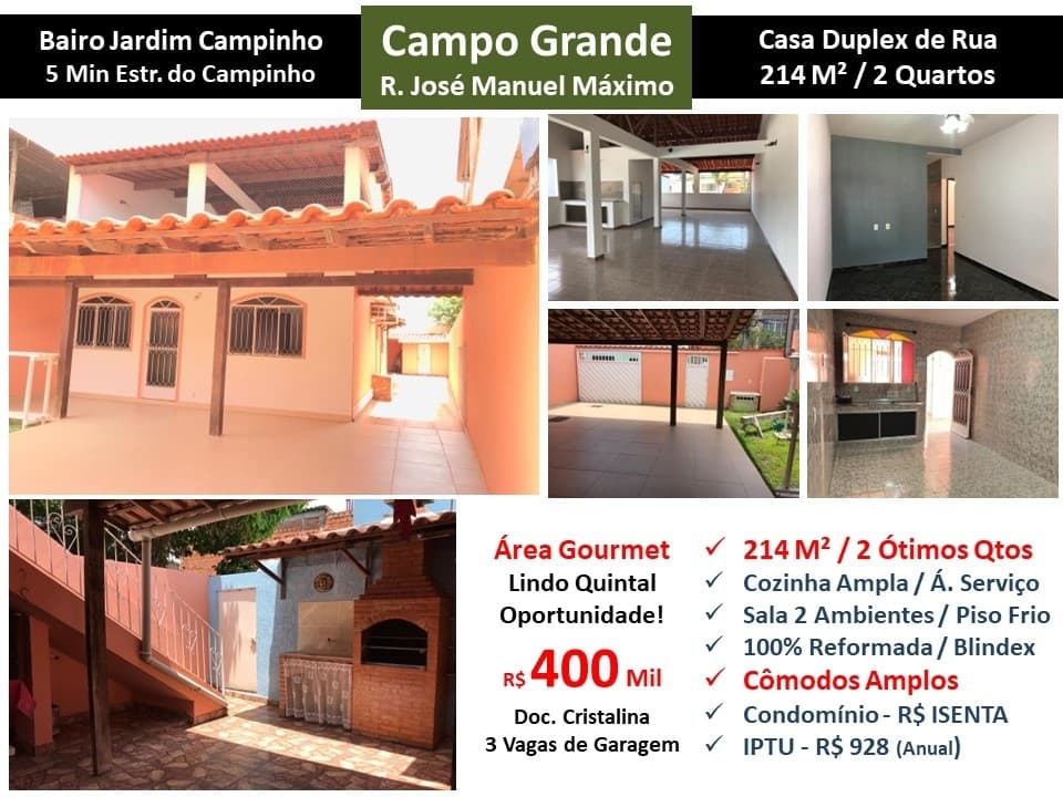 Casa Campo Grande José Manuel Máximo 214M²