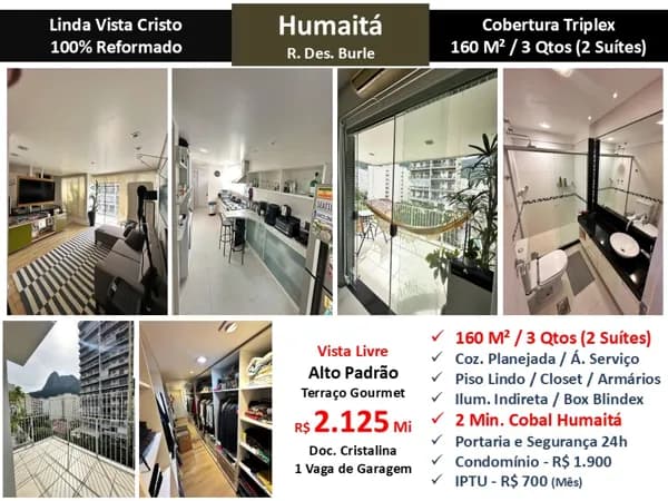 Cob Humaitá Des. Burle 160M²