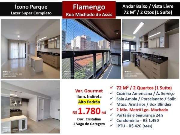 Apto Flamengo Ícono 72M² 6