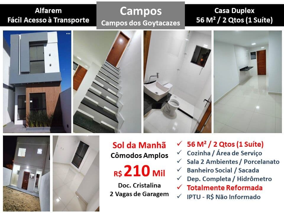 Casa Campos Alfarem 56M²