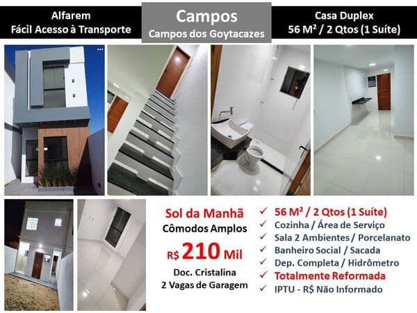 Casa Campos Alfarem 56M²