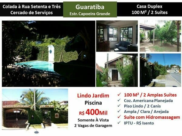 Casa Guaratiba Capoeira Grande