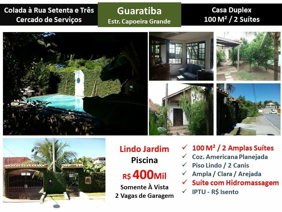 Casa Guaratiba Capoeira Grande